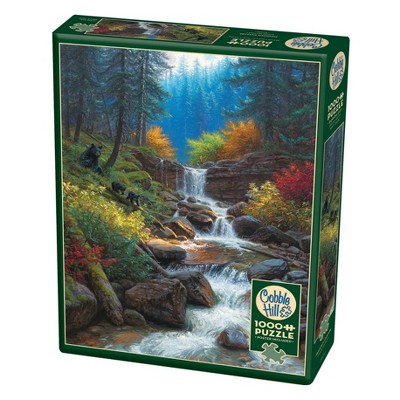 Cobble Hill Mountain Cascade Jigsaw Puzzle - 1000pc