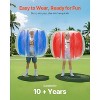 2-Pack 4FT/1.2M Inflatable Bumper Balls PVC Body Sumo Zorb Ball Outdoor Game - 3 of 4