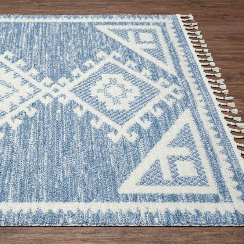 Luxe Weavers South Western Fringe Area Rug, 3 of 9