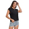 Clearlove Womens Sweater Vest 2025 Summer Sleeveless Knit Button Down Tank Tops - 2 of 4