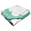 Bambi 80th Celebration Flower Power Silk Touch Throw Blanket - 3 of 4