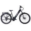GOTRAX Adult MX1 Mid Drive 27.5" Step Through Electric Hybrid Bike - Black - 3 of 4