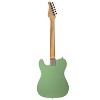Sawtooth Surf Green ET Series Electric Guitar w/ Aged White Pickguard - Includes: Accessories, Amp & Gig Bag - 4 of 4