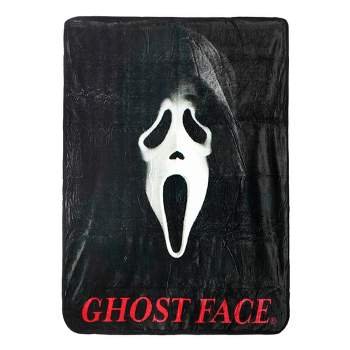 Scream Movie Ghost Face Throw Blanket