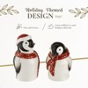 Spode Christmas Tree Penguin Design 2-Piece Salt and Pepper Set - 3 of 4