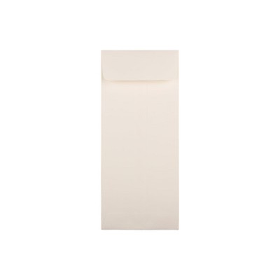JAM Paper #11 Policy Business Strathmore Envelopes 4.5 x 10.375 Natural White Wove 25/Pack