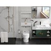 NicBex Over The Toilet Storage Cabinet with 2 Adjustable Shelves&1 Drawer,Matte White Finish Toilet Cabinet for Bathroom,Space-Saving Organizer - 2 of 4