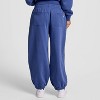 Champion Women's Cropped Fleece Joggers - 2 of 4
