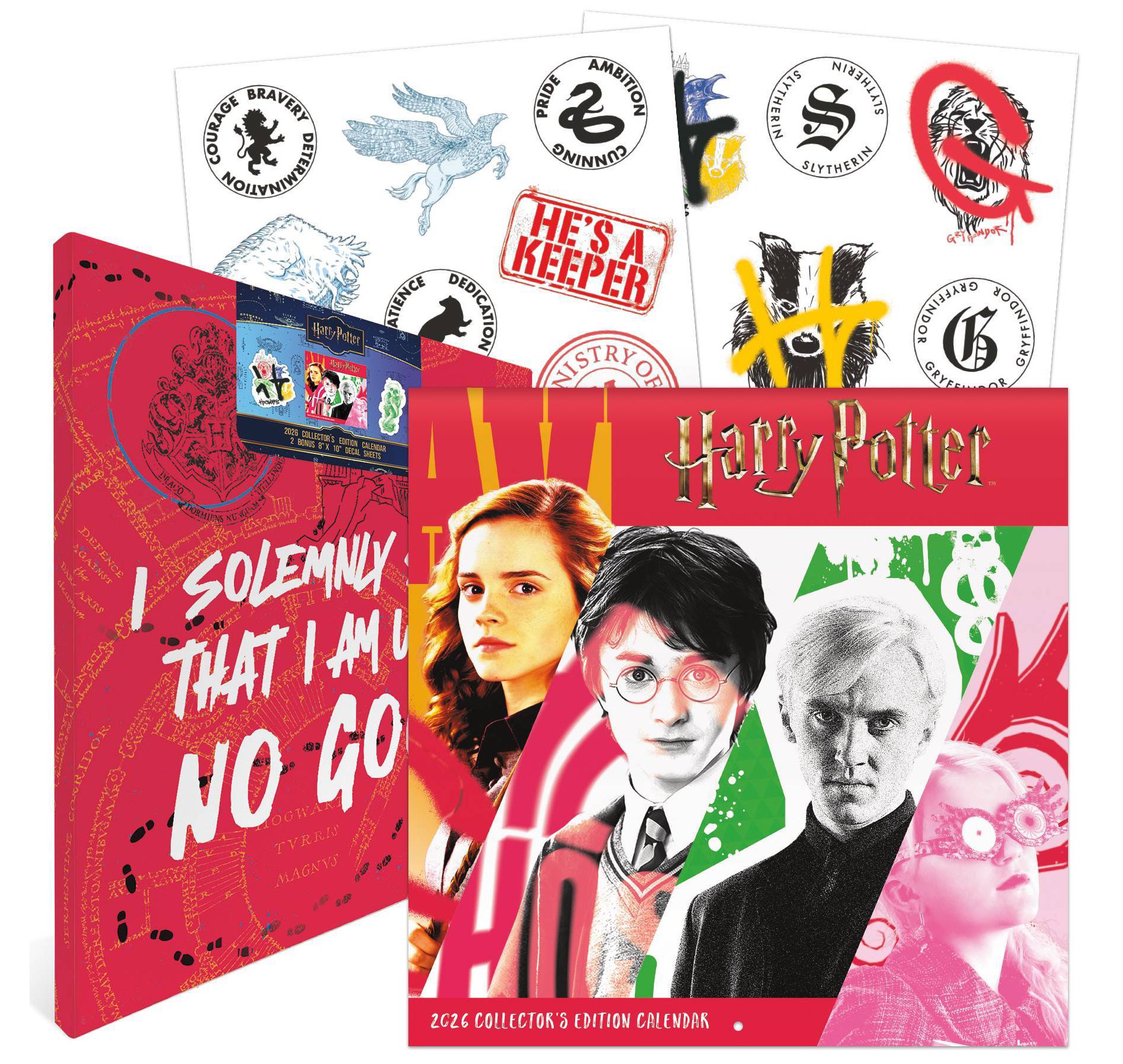 Trends International 2026 Harry Potter Collector's 12.63"x12.63" Edition Calendar