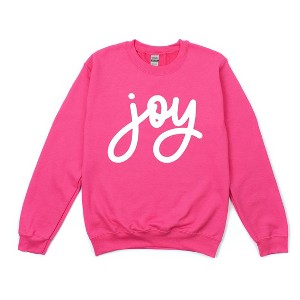 Simply Sage Market Women's Graphic Sweatshirt Joy Bold Cursive - 1 of 4