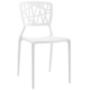 Astro Dining Side Chair White - Modway: Sturdy Polypropylene, No Assembly, Kid's Room Suitable - 3 of 4