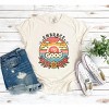 Simply Sage Market Women's Embrace The Good Sunset Short Sleeve Garment Dyed Tee - 3 of 4