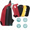 PetAmi Dog Carrier Backpack, Adjustable Ventilated Front Chest Sling Bag, Hiking Camping Travel Pet Puppy Cat - 4 of 4
