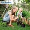 Gulches Outdoor Portable Chairs - Compact Folding Camping Stool, Lightweight Foot Rest for Hiking and Fishing - 3 of 4