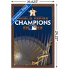 Trends International MLB Houston Astros - 2022 World Series Team Logo Framed Wall Poster Prints - 3 of 4