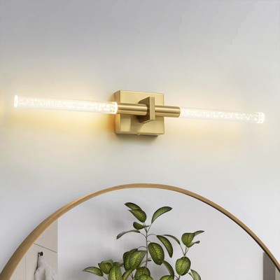 Rennnsan Veirune 27"H Hardwired Linear Modern LED Dimmable Wall Sconce
