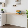 Laundry Room Folding Table. Wall Mounted for Small Spaces. Fold Down Desk - 2 of 4