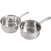 COOKPRO 579 STAINLESS DOUBLE BOILER 3PC 2.5QT  STAY COOL - 2 of 3