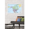 Trends International North America Map 2023 Framed Wall Poster Prints - 2 of 4