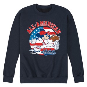 Men's - Disney - Americana Graphic Fleece Sweatshirt - 1 of 4