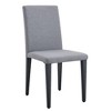 Homy Casa Set of 4 Upholstered Dining Chairs with Padded Seat and Metal Legs for Dining Room or Kitchen - 2 of 4