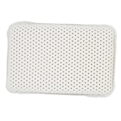 Spa Foam Bath Pillow White - Bath Bliss : Target