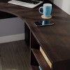 GlasFlength Desks Computer Desk Office Desk Writing Table Desk with Drawers Cabinet for Small Space Home Office, Brown, 52.09"*33.58"*28.98" - 4 of 4