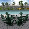 WestinTrends Dylan HDPE Outdoor Patio Adirondack Chair (12-Piece Set) - 2 of 4