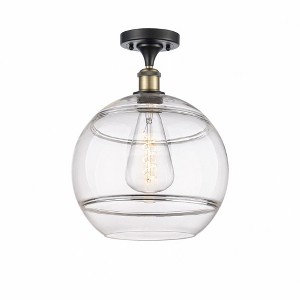 Rochester - 1 Light Semi-Flush Mount In Industrial Style-14.63 Inches Tall and 12 Inches Wide - 1 of 1