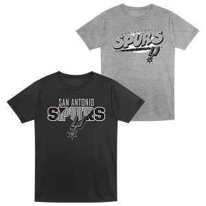 NBA San Antonio Spurs Toddler Boys' 2pk T-Shirt - 1 of 3