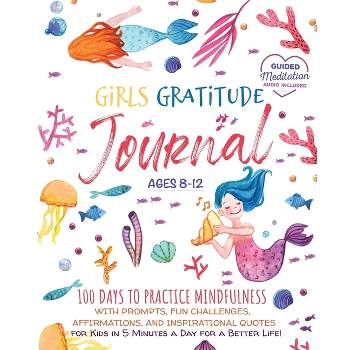 Girls Gratitude Journal - (Growth Mindset Read Alouds) by  Scholastic Panda Education (Paperback)
