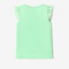 Disney Princess Ariel Cinderella Toddler Girl  Character Print with Ruffled Sleeve Top T-shirts Tee - 3 of 4