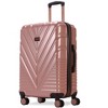 STELLA BLANC Nova 3-Piece Hardside Expandable Spinner Luggage Set Rose Gold - 3 of 4