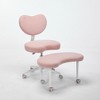 Okak Ergonomic Cross Legged Chair with Lumbar Support, 360°Swivel Meditation Chair with Wheels, ADHD Chair, Flexible Design for Fidgety Sitters - 4 of 4