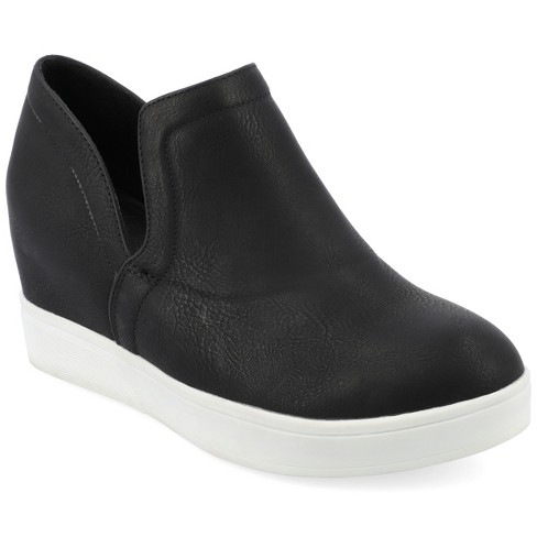 Womens wide width store wedge sneakers