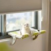 Mewoofun Cat Window Perch Lounge Mount Hammock Window Seat Bed Shelves for Indoor Cats No Drilling No Suction Cup - 3 of 4