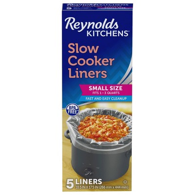 Reynolds Kitchens Small Size Slow Cooker Liners - 5ct