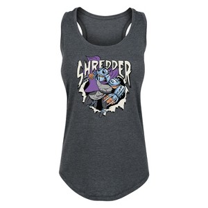 Women's - Teenage Mutant Ninja Turtles - Shredder Lights Graphic Racerback Tank - 1 of 4