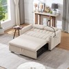 Kumasinova 55.9 Inch Convertible Sofa Bed,Pull Out Couch with 3 USB Ports,2 Side Pockets and 360°Swivel Phone Holder for Living Room,Apartment - 2 of 4