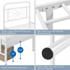 Yaheetech Vintage Metal Bed Frame with headboard - 4 of 4