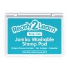 Center Enterprises Ready2Learn Jumbo Washable Stamp Pad Turquoise Ink Pack of 2 (CE-10038-2) - 2 of 4