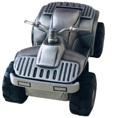 Jiallo  Pewter Plated ATV Bank