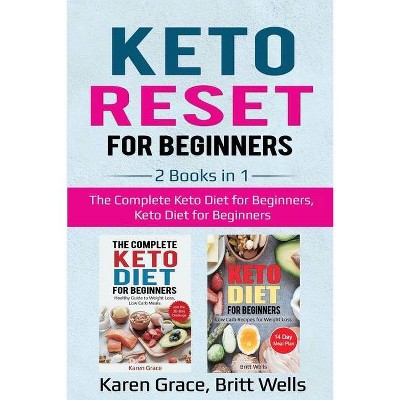 Keto Reset for Beginners - by  Karen Grace & Britt Wells (Paperback)