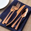 ZWILLING Bellasera 20-pc 18/10 Stainless Steel Flatware Set - Rose Gold - 2 of 3