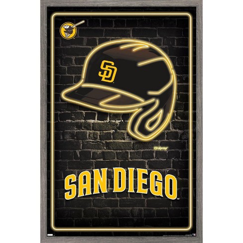Trends International Mlb San Diego Padres - Fernando Tatis Jr. 22 Framed  Wall Poster Prints White Framed Version 22.375 X 34 : Target
