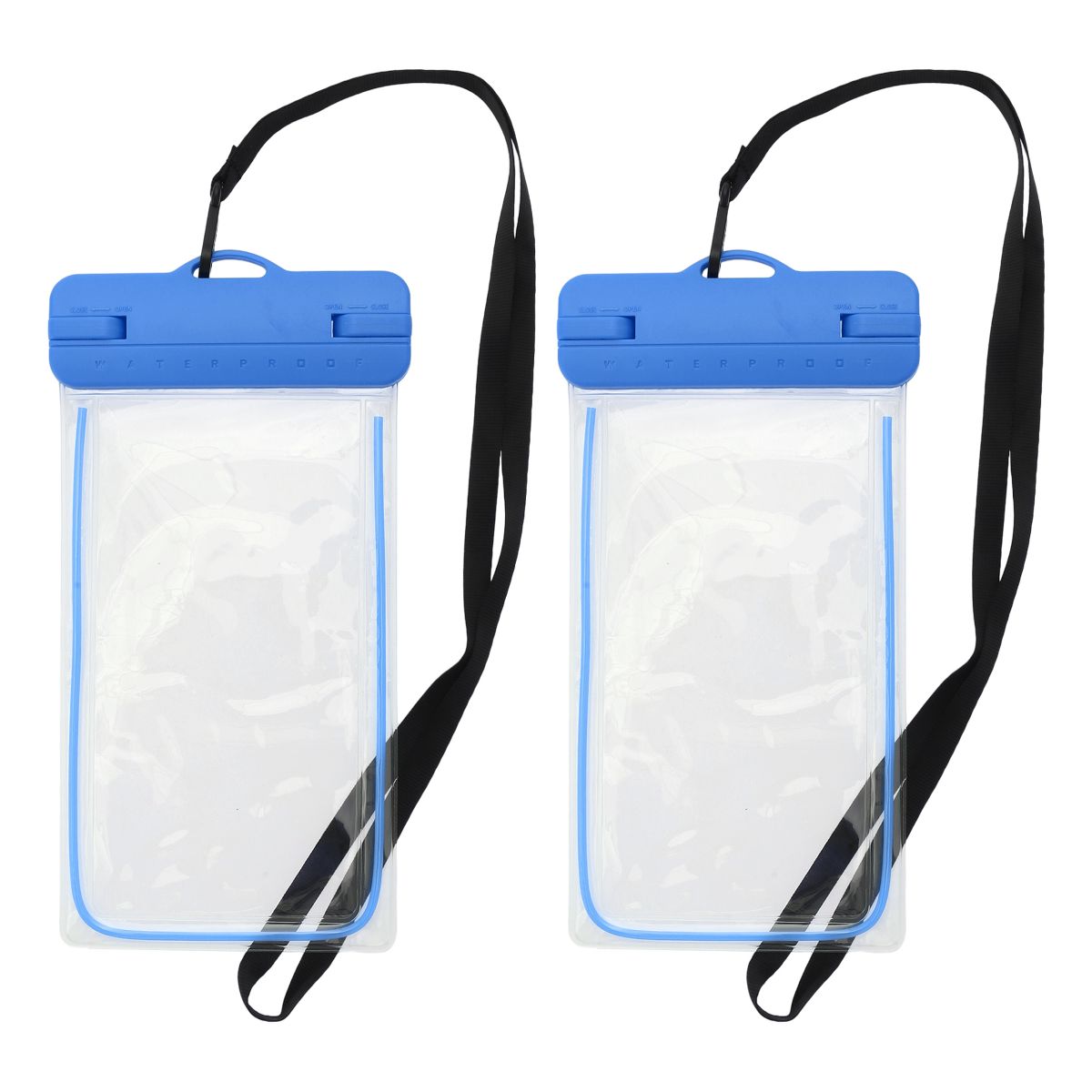 Unique Bargains Luminous Mobile Waterproof Bag 4.92"x9.65" 2 Pcs - thumbnail 7