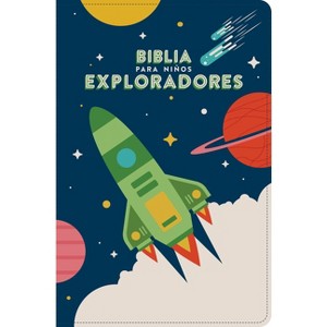 Rvr 1960 Biblia Para Niños Exploradores, Azul Cósmico Símil Piel - by  B&h Español Editorial (Leather Bound) - 1 of 1