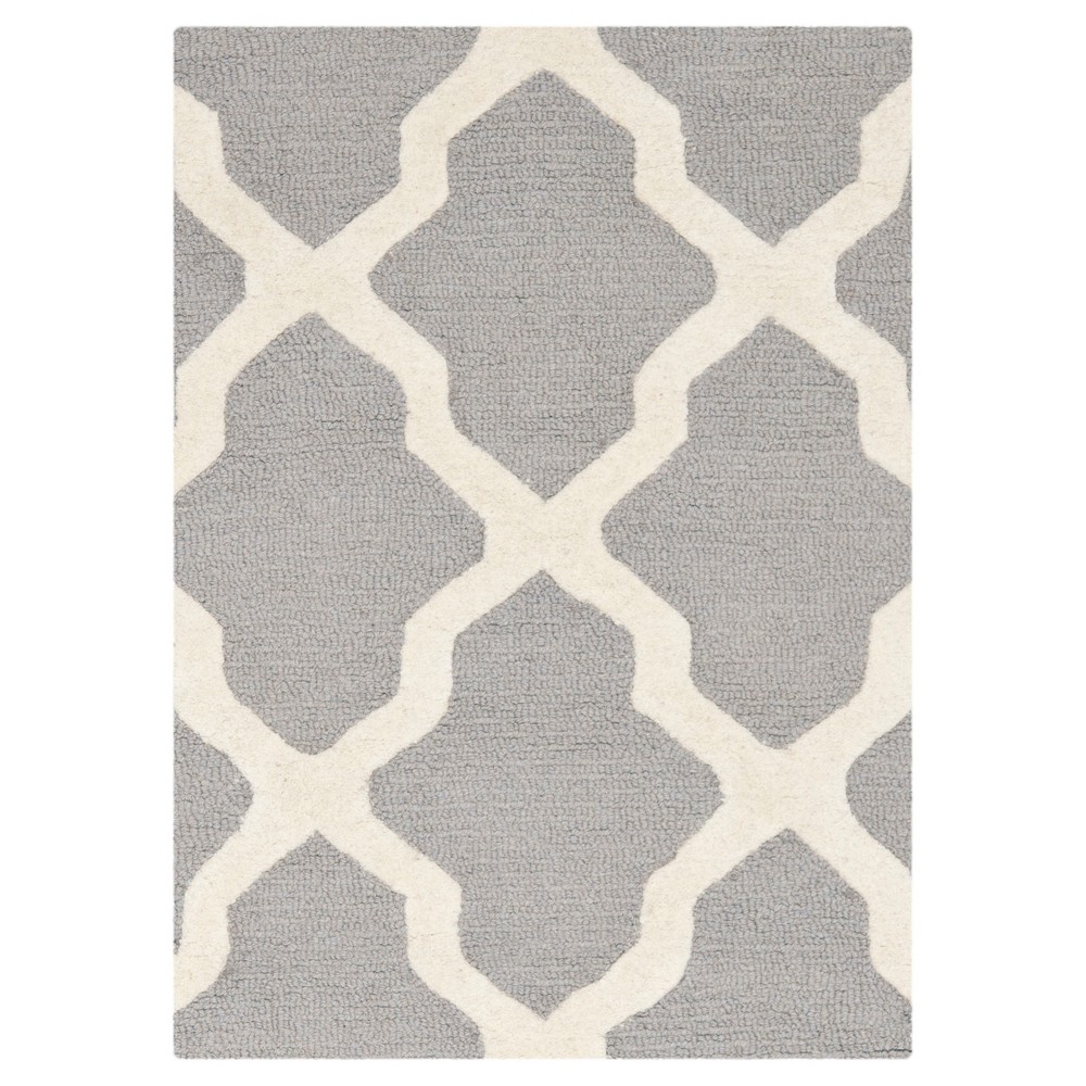 2'x3' Maison Area Rug Silver/Ivory - Safavieh