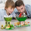 PICASSO-TILES 102 PC Ninja & Troop Themed, Magnetic Tiles, Building Blocks, STEM Toys for Kids 3+ - 4 of 4