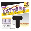 TREND Black 4" Casual Uppercase Ready Letters®, 6 Packs - 3 of 3